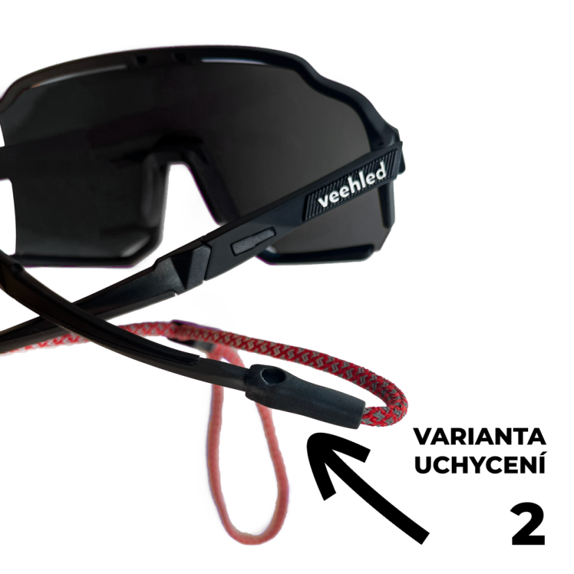 Sportovní šňůrka na brýle LITE | Černá