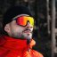 veehled Alpes - Black | Sunset Red